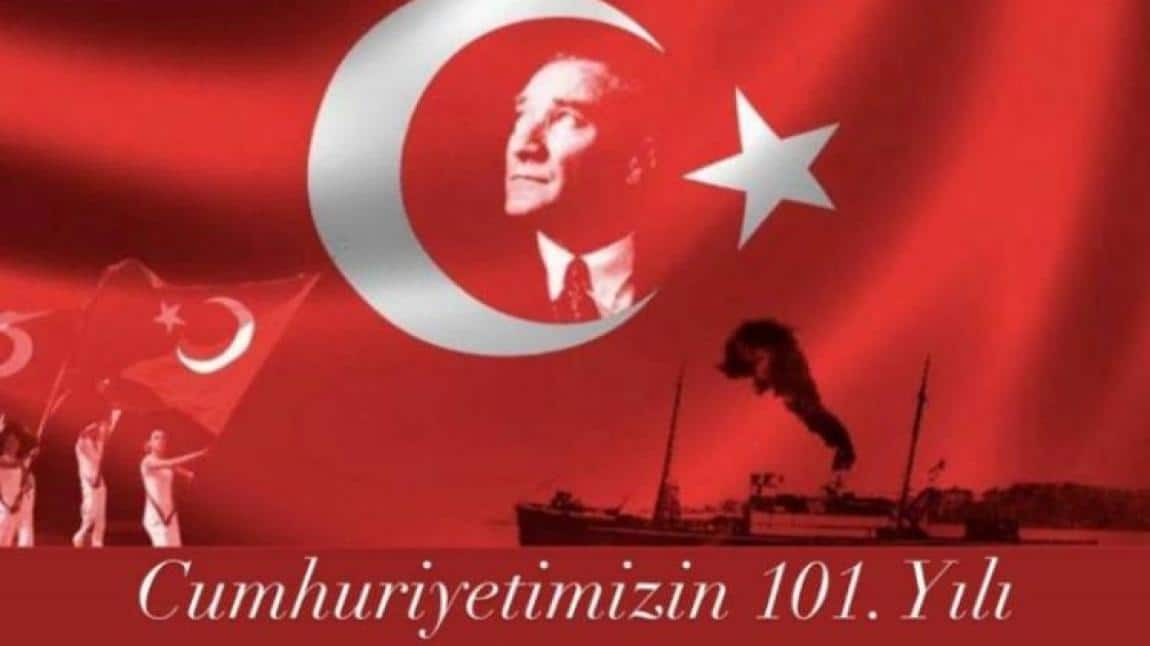 Cumhuriyetimizin 101. Yılı İlçe Stadında Coşkuyla Kutlandı